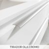 TIRADOR OLA CROMO